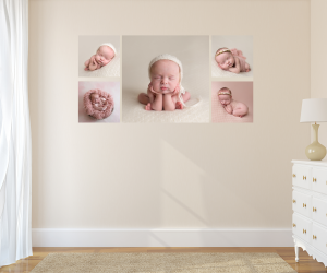 newborn canvas wall art