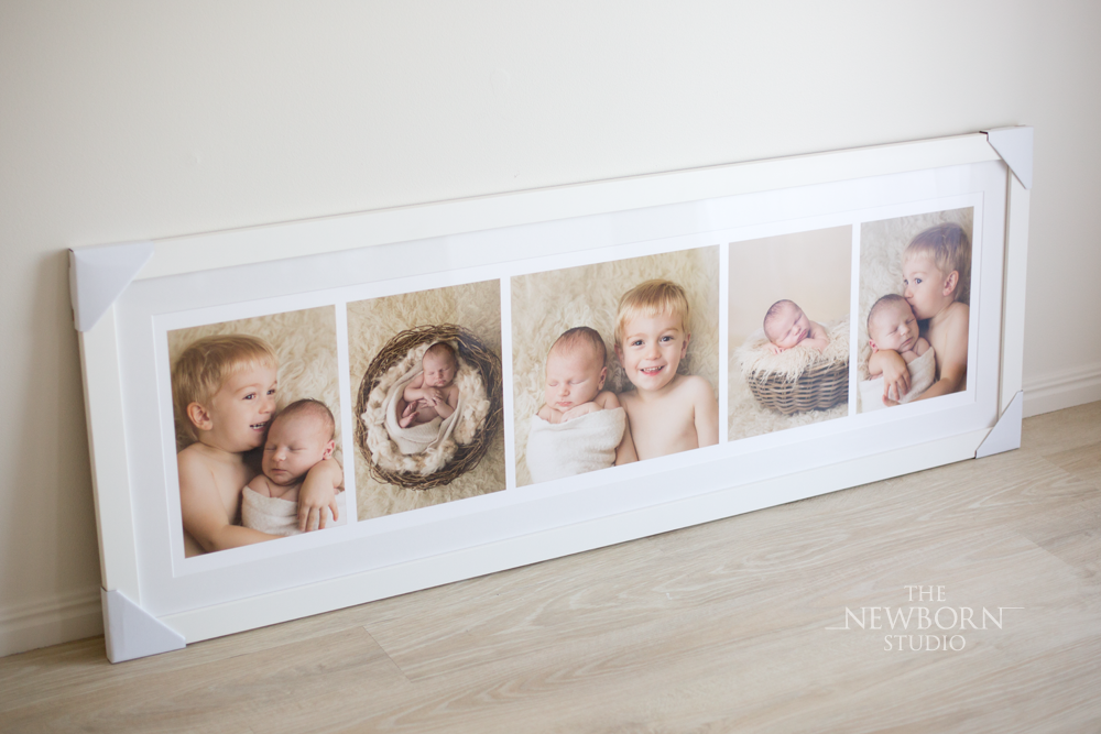 framed photos siblings photographer brisbane