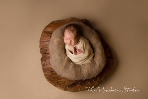 baby boy brown wood studio