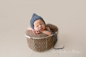newborn baby boy basket