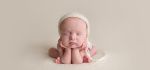newborn baby girl froggy