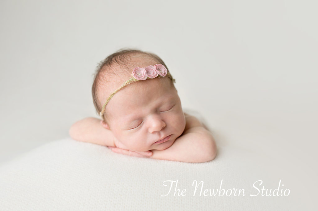 baby girl pink headband