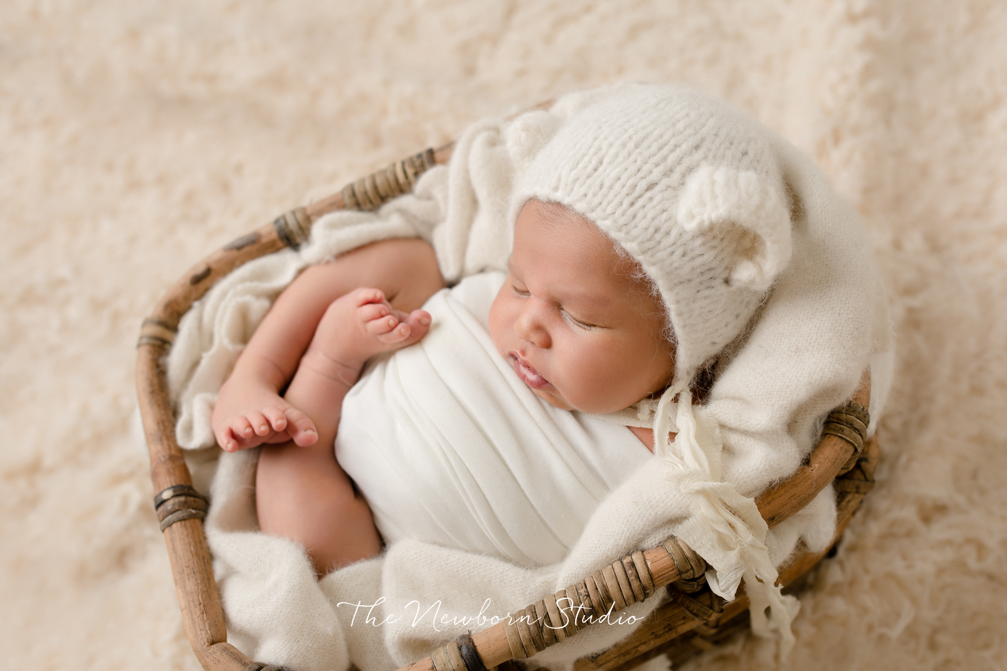 baby boy cream neutral hat newborn brisbane