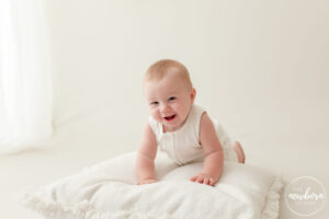 newborn baby photos sitter toddler