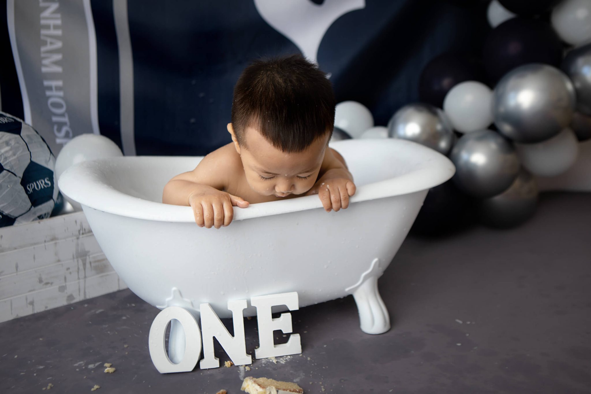 tottenham hotspur soccer cake smash brisbane